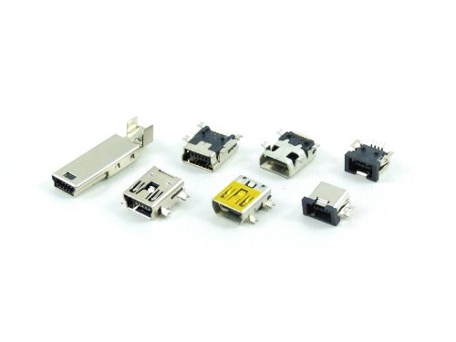 USB 2.0 : Mini A and B types 8969 Series